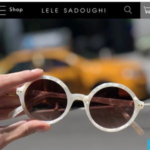 Lele Sadoughi East Village Sunglasses NWT